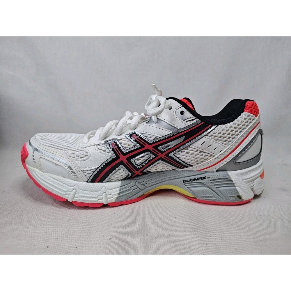 Asics GEL-180TR Womens 6.5 2E Wide Cross Trainer Shoes White Magenta New S352N